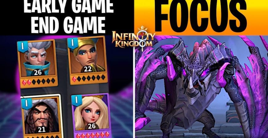 Infinity Kingdom EARLY & END Game March Focus by ECHO Gaming