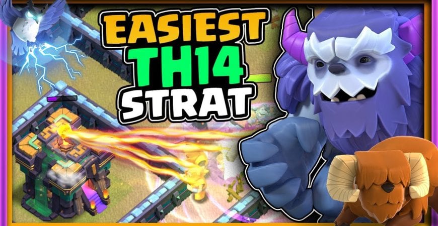 NEW EASY TH14 ATTACK STRATEGY! SO MANY 3 STARS | town hall 14 attack strategy | by Deja Vu Gaming