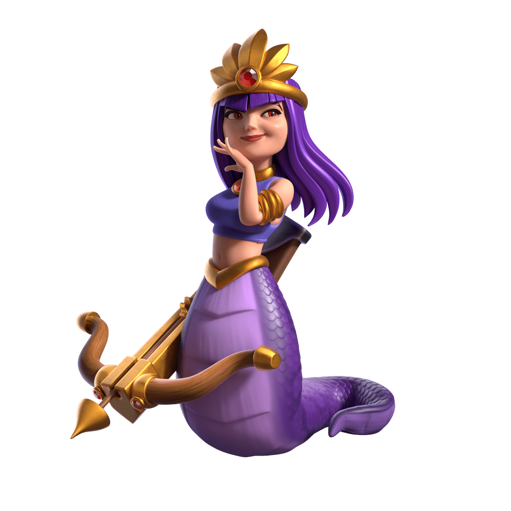 Jungle Archer Queen Skin Revealed June Hero Skin Clash Champs. 