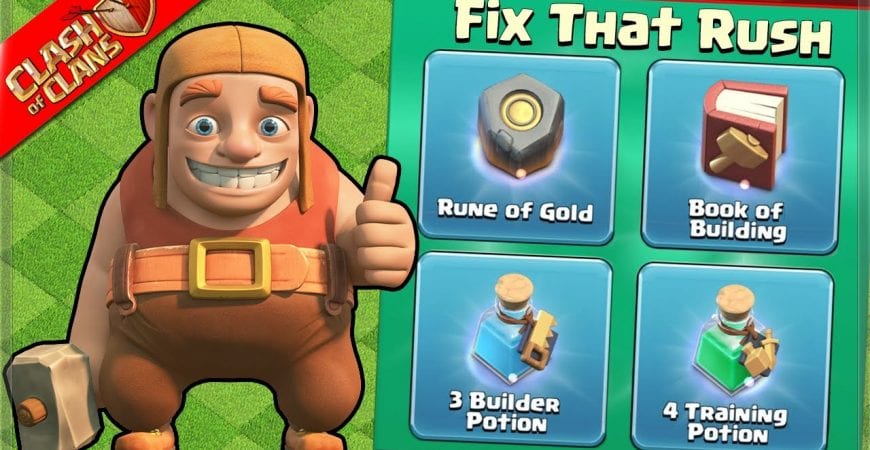 Fixing That Rush, One Pack at a Time! 😂 (Clash of Clans) by Clash Bashing!!