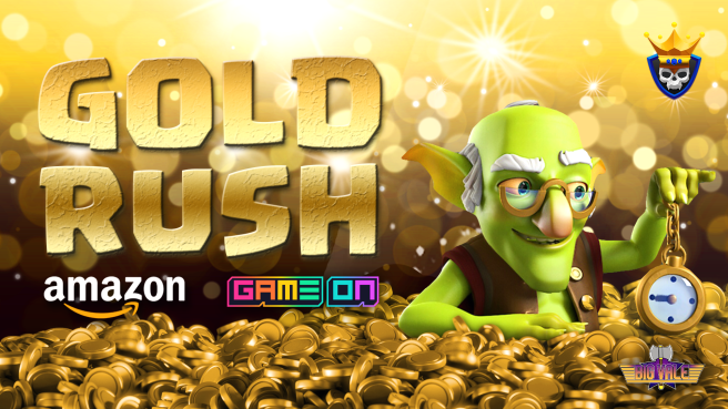 Gold Rush Challenge on Amazon’s Gameon App