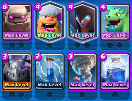 melhor deck para o desafio do xadrez #clashroyale #dicasdedeck #clashr