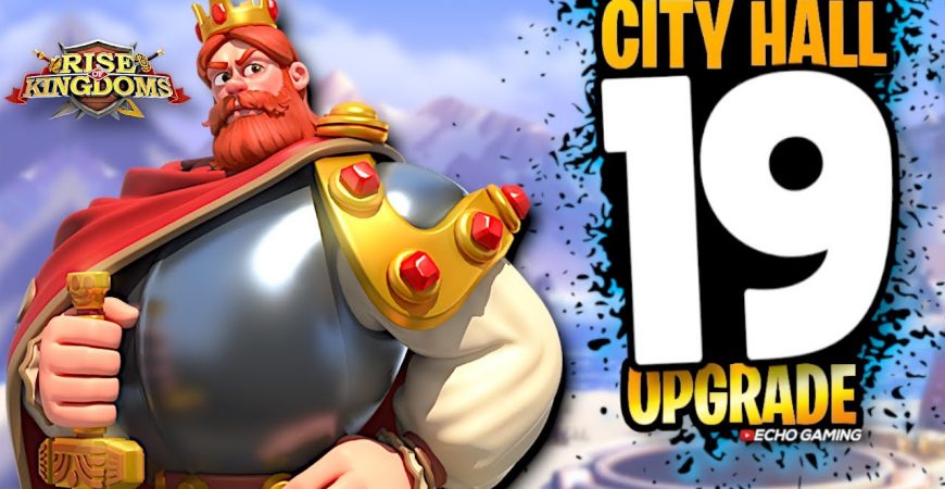 Rise of Kingdoms City Hall 19 Upgrade and Sweet Opening by ECHO Gaming