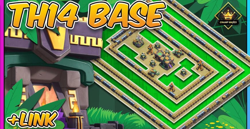 NEW TH14 Legend Base | TH14 War Base | Clash of Clans by Gaz Tommo