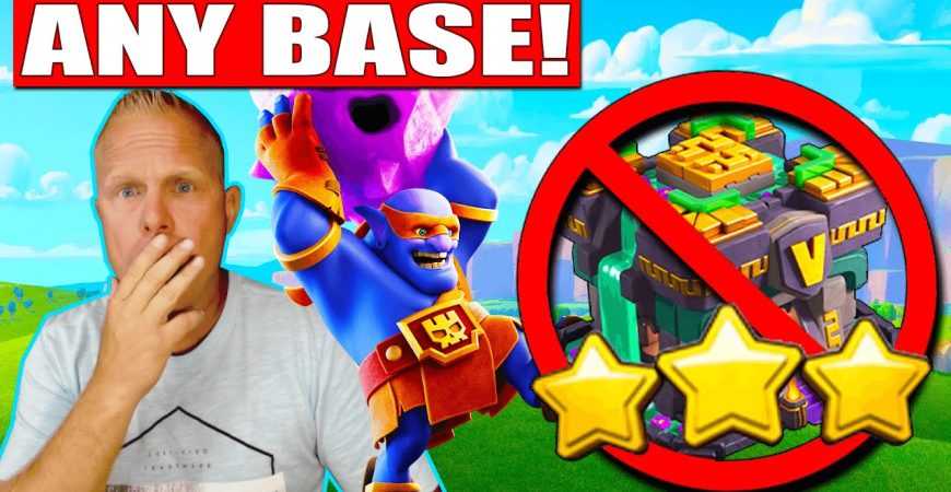 3 STAR ANY BASE! New TH 14 Attack Strategy with Super Bowlers! by Clash With Cory