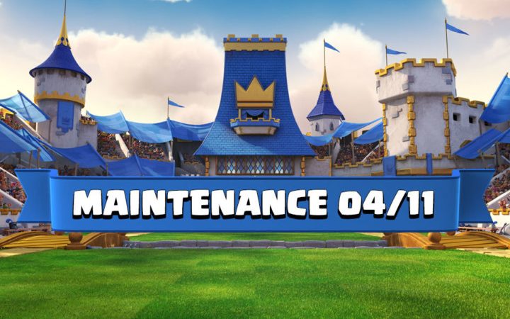 Maintenance Thursday 04/11 by Clash Royale