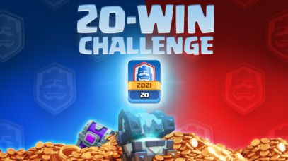 The 20-Win Challenge is Coming! by Clash Royale