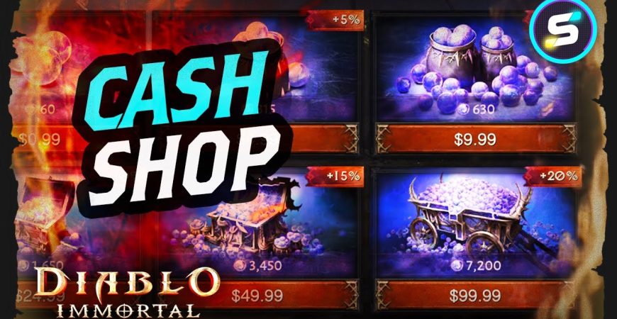 Diablo Immortal Cash Shop | All Details by Scrappy Academy