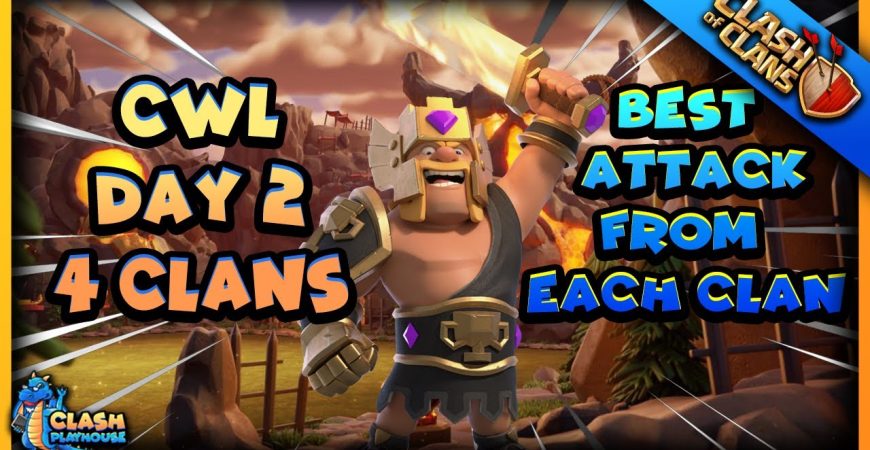 Cwl in 4 clans & my favorite triple from each clan | Clash of Clans by Clash Playhouse