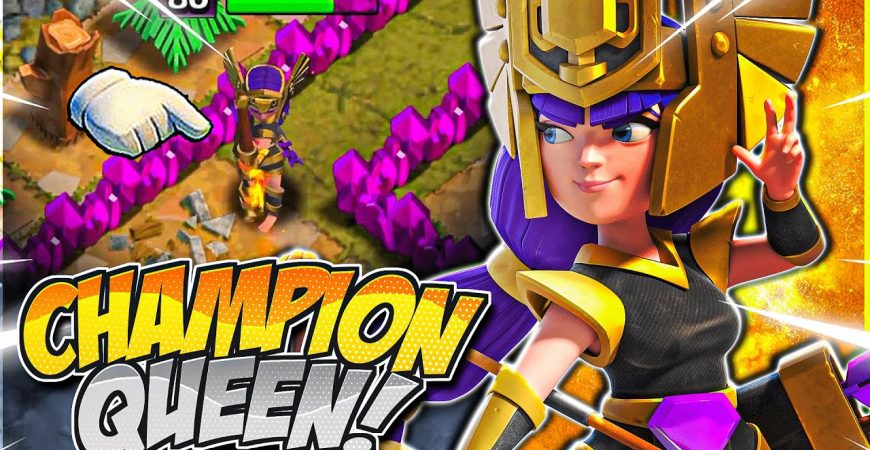 NEW Limited Time Hero Skin – Champion Queen Skin (Clash of Clans) by CorruptYT