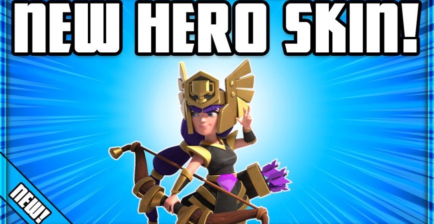 New Hero Skin = CHAMPION QUEEN!!! (Clash of Clans) by Sir Moose Gaming