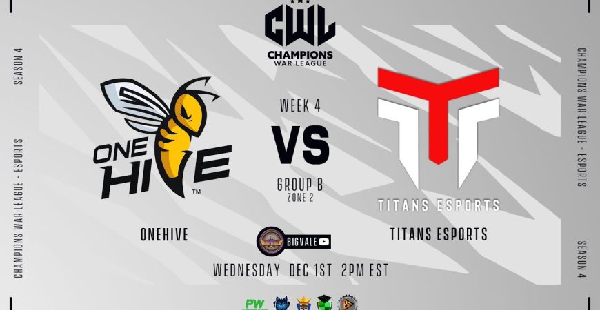 Onehive vs Titans Esports in the TH14 Champions War League – Clash of Clans by Big Vale