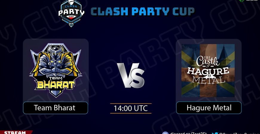 Hagure Metal vs Team Bharat| Clash Party Cup by Suzie Gaming