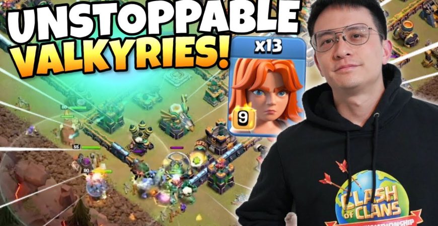 Best VALKYRIE attacker in the WORLD shows SECRET to using TH14 VALKS! Clash of Clans eSports by Clash with Eric – OneHive