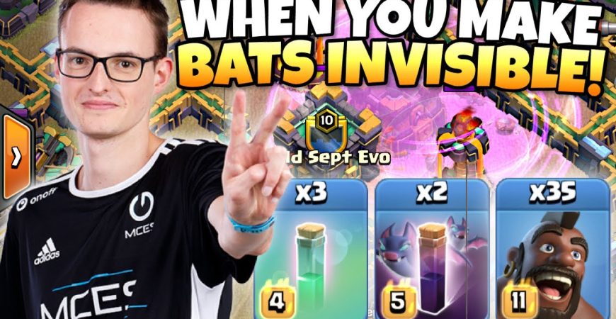 SYNTHÉ attempts an IMPOSSIBLE ATTACK! Skelly Bat MASS HOGS! Clash of Clans eSports by Clash with Eric – OneHive
