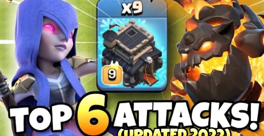 TOP 6 TH9 Attack Strategies (Updated 2022) | Clash of Clans by Clash with Eric – OneHive