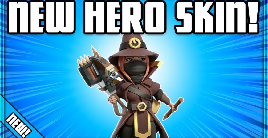 New SHADOW QUEEN Hero Skin!!! JANUARY GOLD PASS | Clash of Clans by Sir Moose Gaming