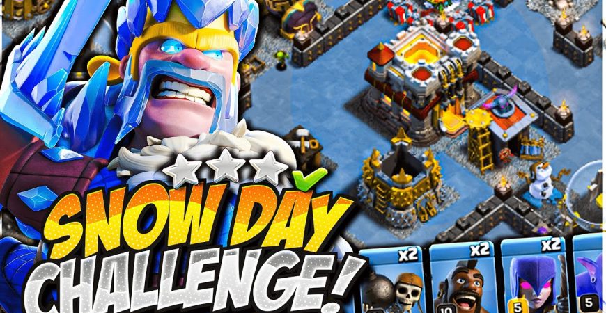 Easily 3 Star the Snow Day Challenge! (Clash of Clans) by CorruptYT