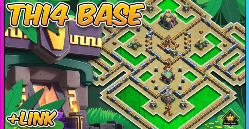 NEW TH14 Base | TH14 War Base | Clash of Clans by Gaz Tommo