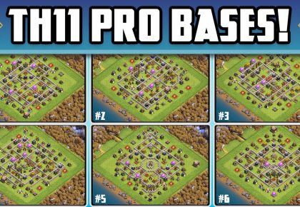 TOP 10 BEST Town Hall 11 (TH11) Base With TH11 BASE LINK – Clash of Clans #1 by Sir Moose Gaming
