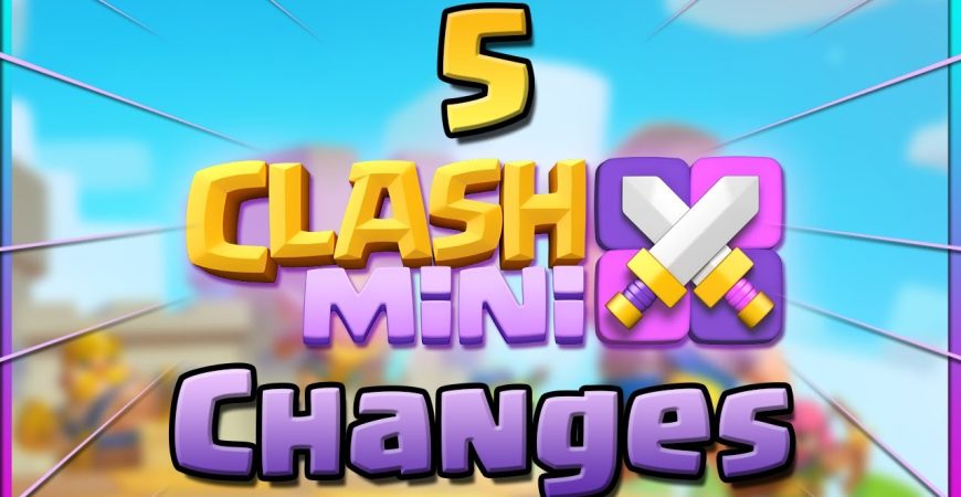 5 CHANGES Clash Mini NEEDS… by GazTommo