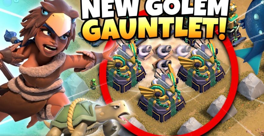 Swag 5 SPELLS in Galadon’s Golem Gauntlet! Too EASY! Clash of Clans by Clash with Eric – OneHive