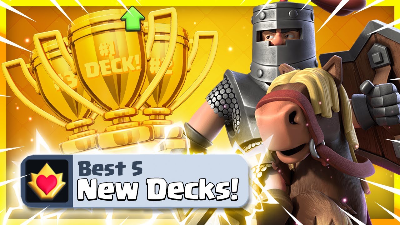 TOP 5 DECKS from BEST PLAYERS IN THE WORLD! 🏆 — Clash Royale (July 2022) 