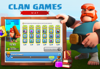 Clan Game Rewards 22-28 May!