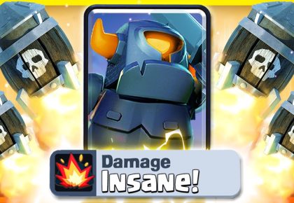 This should be ILLEGAL!! New Mini Pekka Rocket Cycle in Clash Royale! by CLASHwithSHANE | Clash Royale