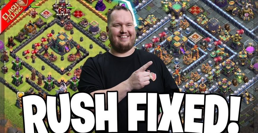 I UNRUSHED EVERY BUILDING on this RUSHED ACCOUNT! – Clash of Clans by Clash Bashing!!