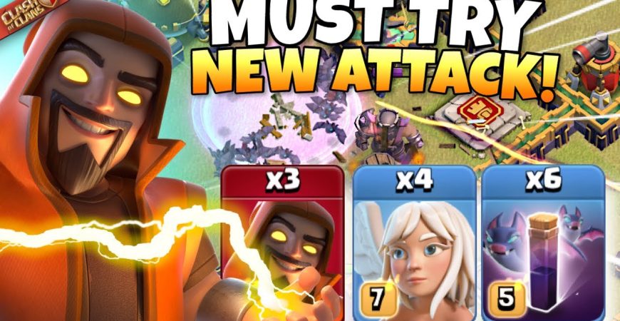 This NEW attack is INSANE and SO SIMPLE! TH14 Super Wiz Kill Squad BATS by Soham | Clash of Clans by Clash with Eric – OneHive
