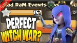 Can I get a PERFECT WAR with ONLY Witch Armies? – Clash of Clans by Clash Bashing!!