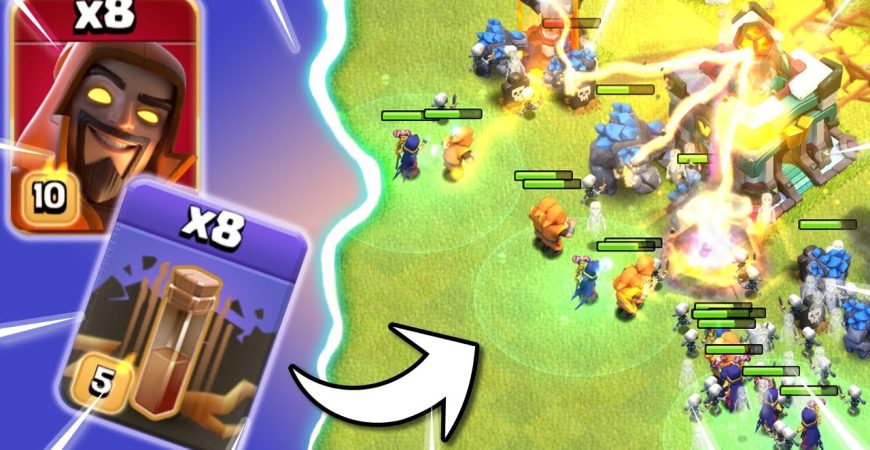 SUPER WI QUAKE = BASE CRUSHED!!! BEST TH13 Attack Strategy | Clash of Clans by Sir Moose Gaming