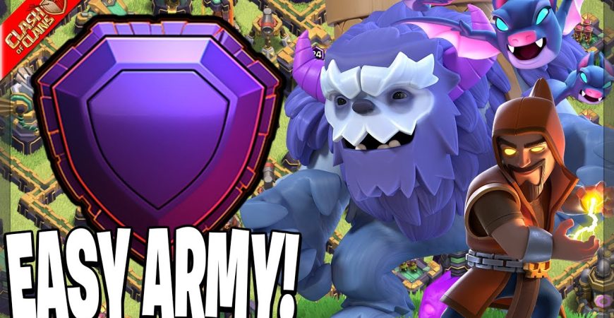 One of the Easiest Armies to use in Legends League! – Clash of Clans by Clash Bashing!!