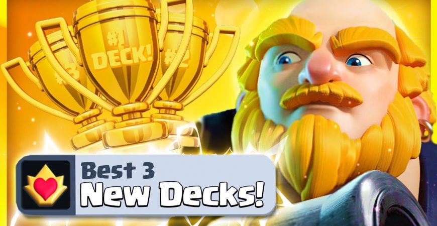 IT”S TAKING OVER!! BEST ROYAL GIANT DECKS TO DOMINATE CLASH ROYALE! 🏆 by CLASHwithSHANE | Clash Royale