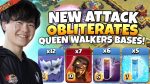 QUEEN WALKERS bases didn’t stand a chance against NEW TH14 Yeti Bat attack! Clash of Clans by Clash with Eric – OneHive