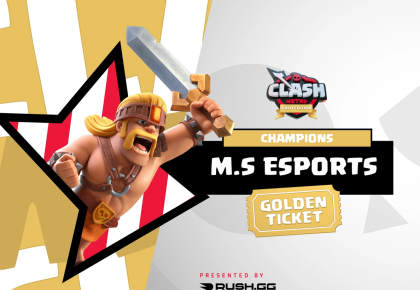 CONGRATULATIONS M.S ESPORTS! by esports Clash of Clans