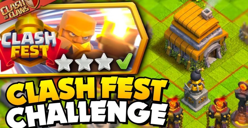 Easily 3 Star the Clash Fest Challenge (Clash of Clans) by Judo Sloth Gaming