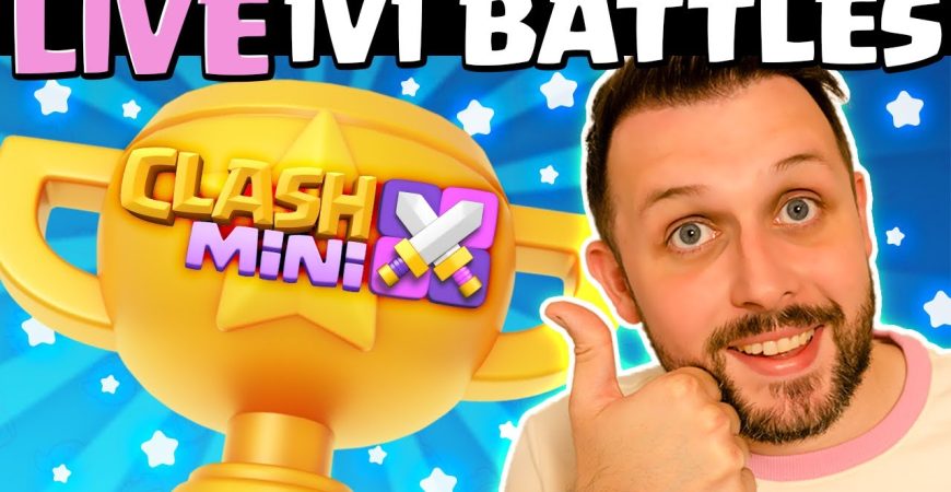 Beat Me in a 1v1 For a Chance to Win 340 Gems! Clash Mini by GazTommo
