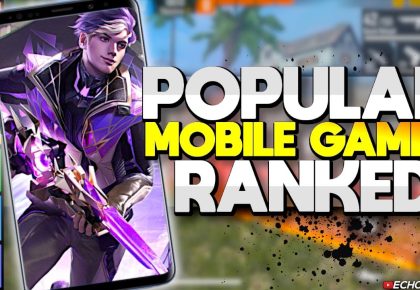 Ranking Most Popular Mobile Games in the app store by ECHO Gaming