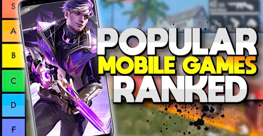Ranking Most Popular Mobile Games in the app store by ECHO Gaming