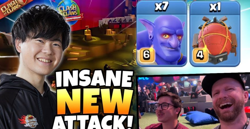 GAKU invents INSANE NEW BOWLER BOMB attack in Clash Worlds FINALS! Eric&Lexnos REACT! Clash of Clans by Clash with Eric – OneHive