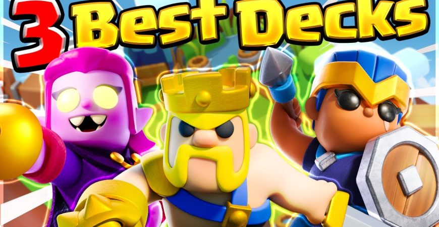 BEST 3 DECKS | Clash Mini by GazTommo
