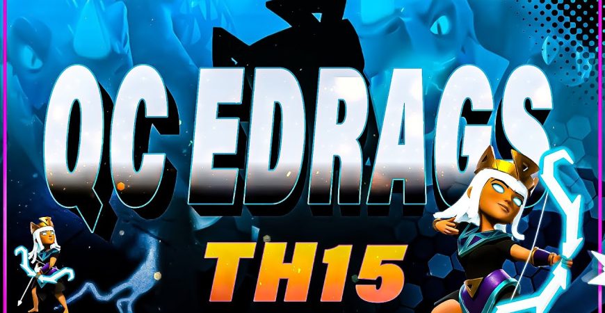 *NEW* QC Edrags with Recall Spell | TH15 | Clash of Clans by Lando Gaming