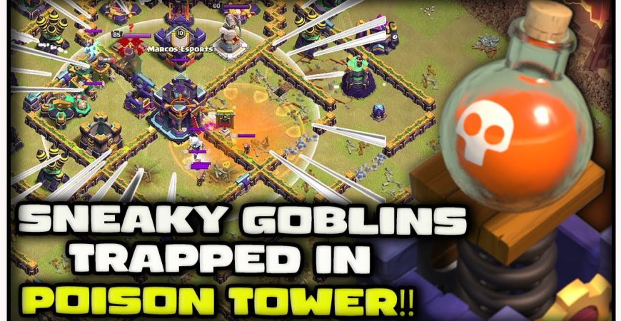 POWERFUL POISON TOWER RUINED SNEAKY GOBLINS | TEAM XO vs MARCOS ESPORTS | Clash of Clans by Suzie Gaming