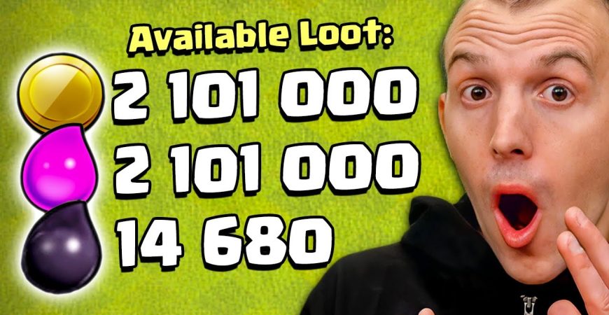 New World Record Loot in Clash of Clans! by Judo Sloth Gaming