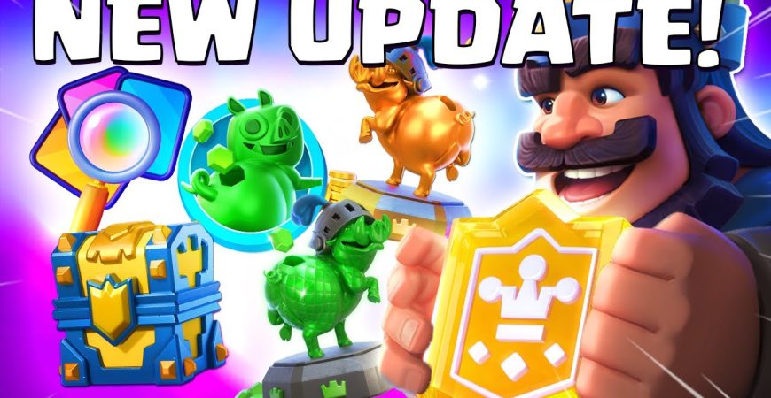 NEW CHAMPION CHEST OPENING & MORE! Clash Royale New Update! by CLASHwithSHANE | Clash Royale