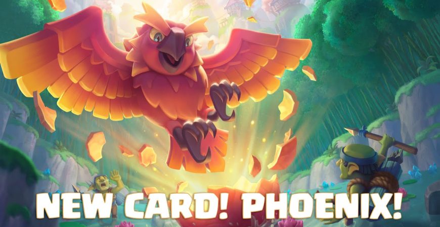 Egg-cellent Support 🥚 New Clash Royale Card: Phoenix! by Clash Royale