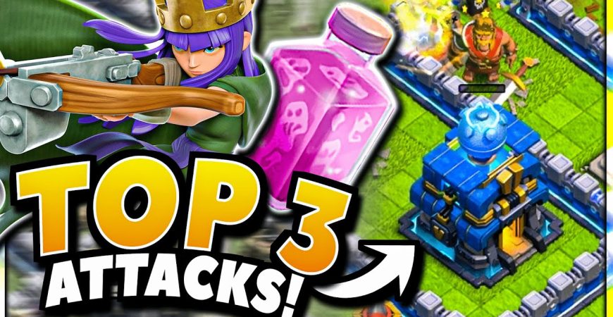 Top 3 BEST TH12 Attack Strategies using NEW Recall Spell! by CorruptYT