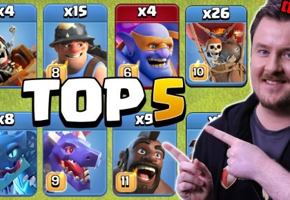 TOP 5 Most Used Strategies in Clash of Clans by iTzu [ENG] – Clash of Clans